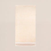 Cannon Solid Jacquard Bath Towel – 70 × 140 cm – 600 GSM – Beige - Urban Home