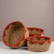 Terracotta Fringe Woven Basket - Urban Home