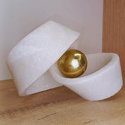 Celeste White Marble Loop - Urban Home