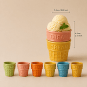 Sweet Scoop Cups – 6 PCS Set - Urban Home