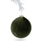 Velvet Christmas Ball - Royal Green - 20cm