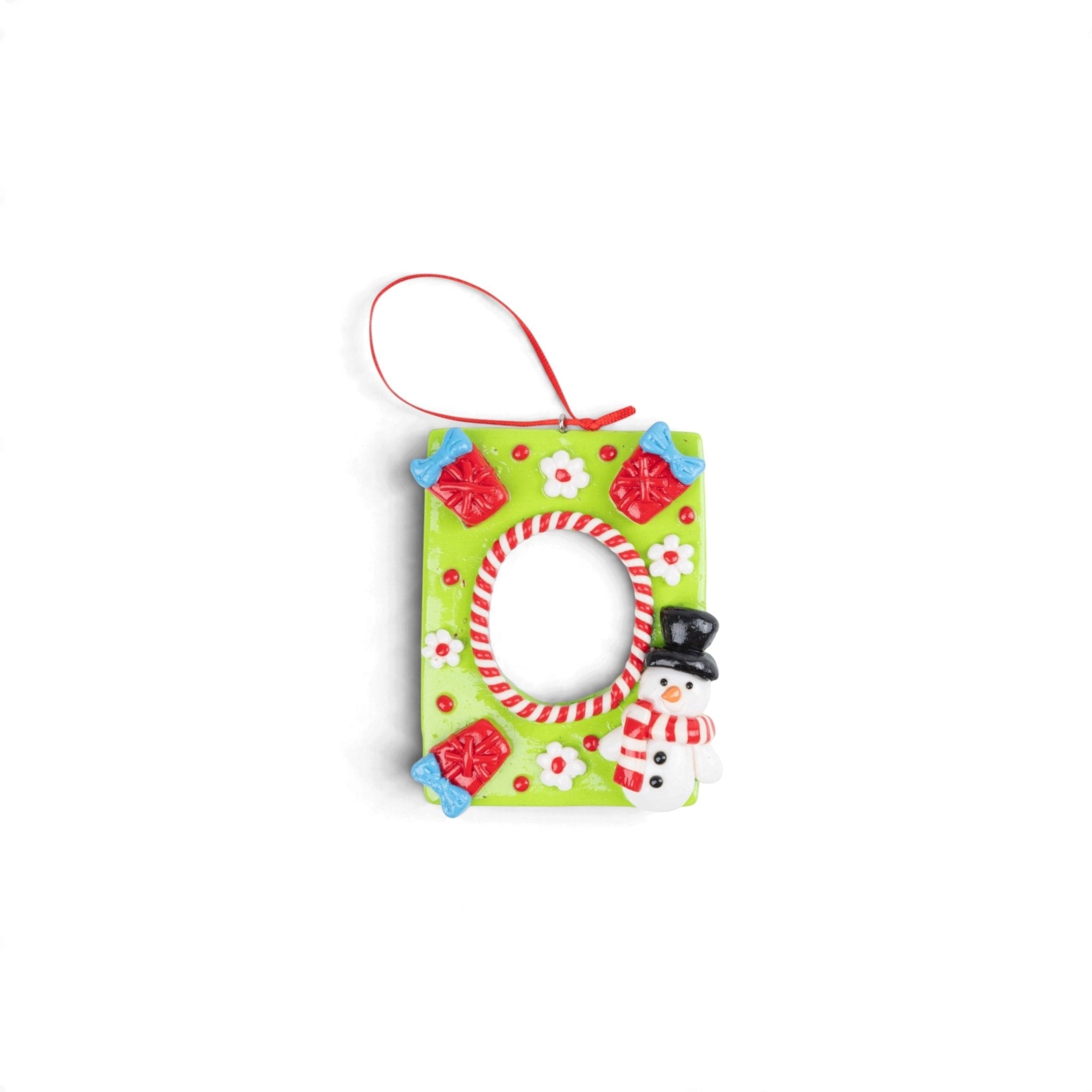 Christmas Photo Frame Ornament Set of 3 - Urban Home