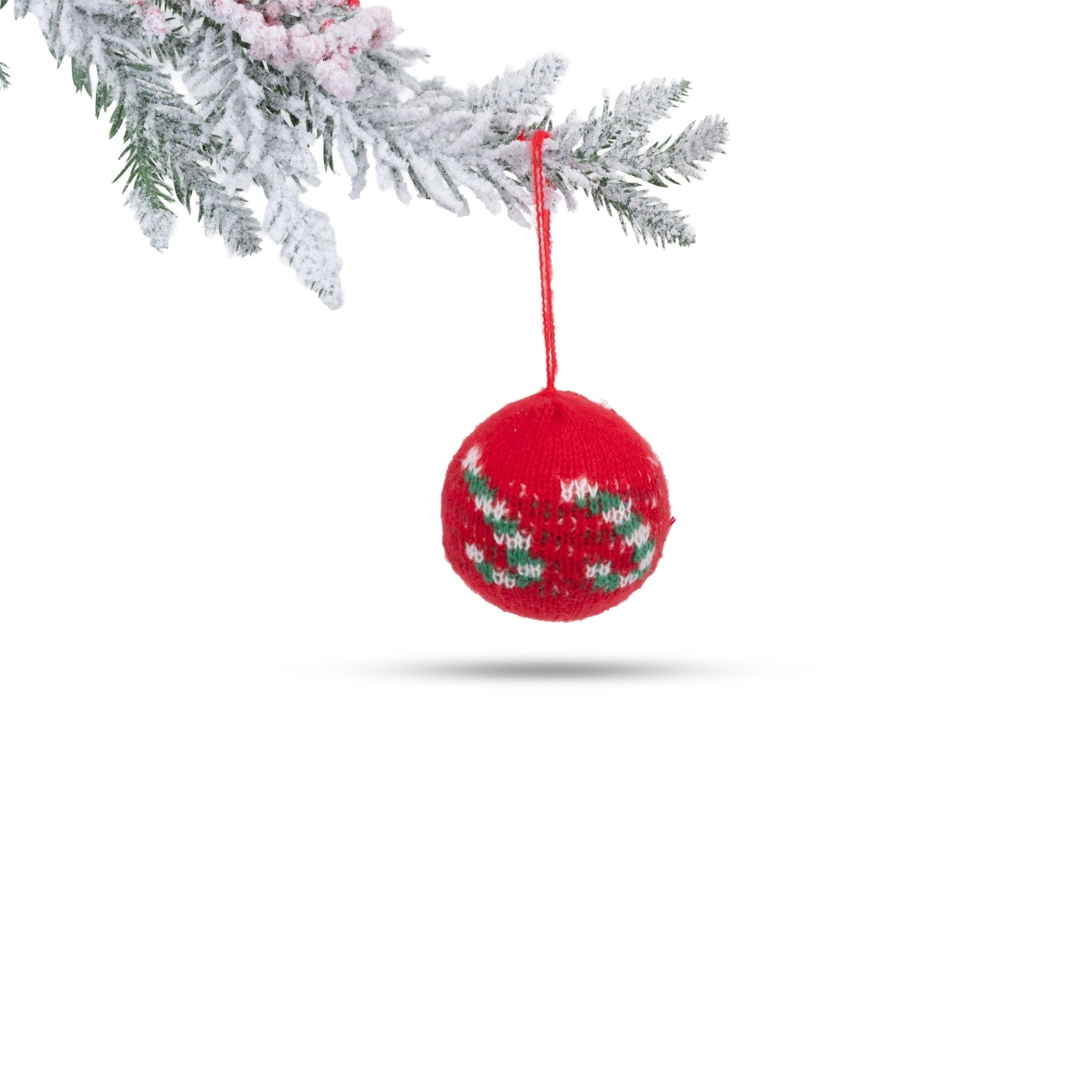 Knitted Christmas Balls - Urban Home