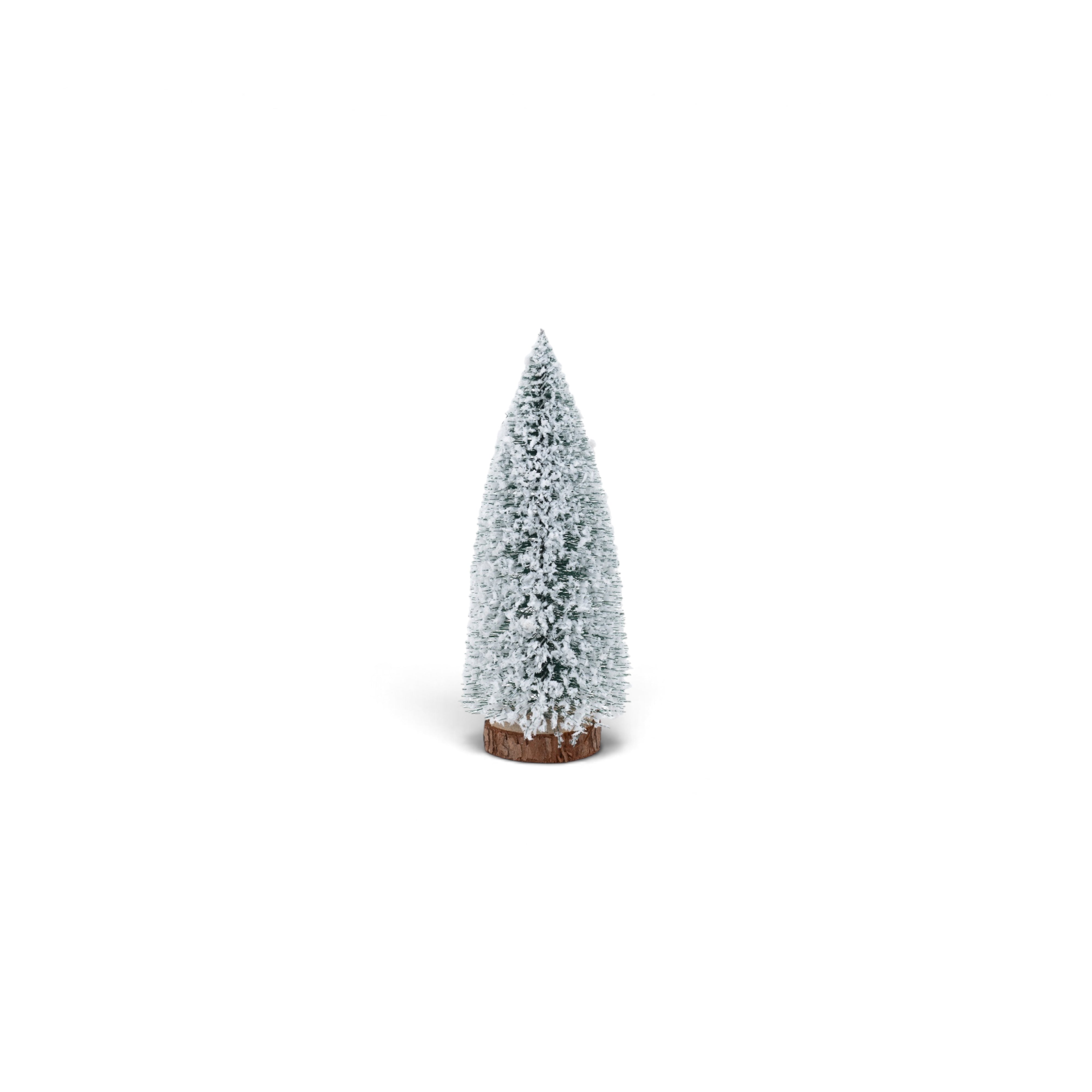 Bristle Christmas Tree - Snowy - Medium