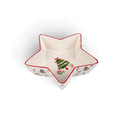 Star Shaped Christmas Plate