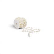 Pearl Bead Garland - White 5m