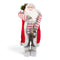 Traditional Santa with Checked Outfit & Lantern - 90cm