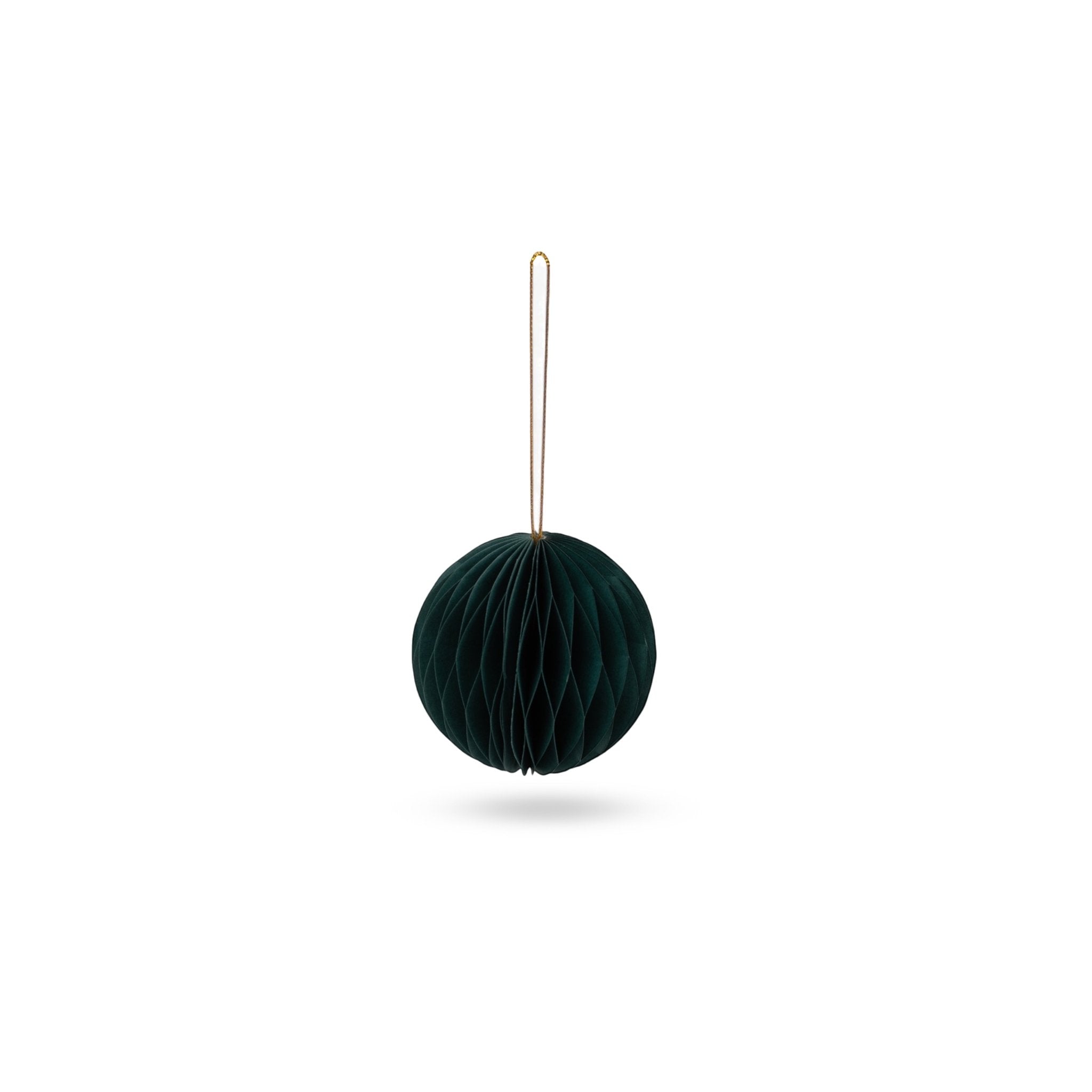 Honeycomb Paper Ball - Burgundy - Urban Home