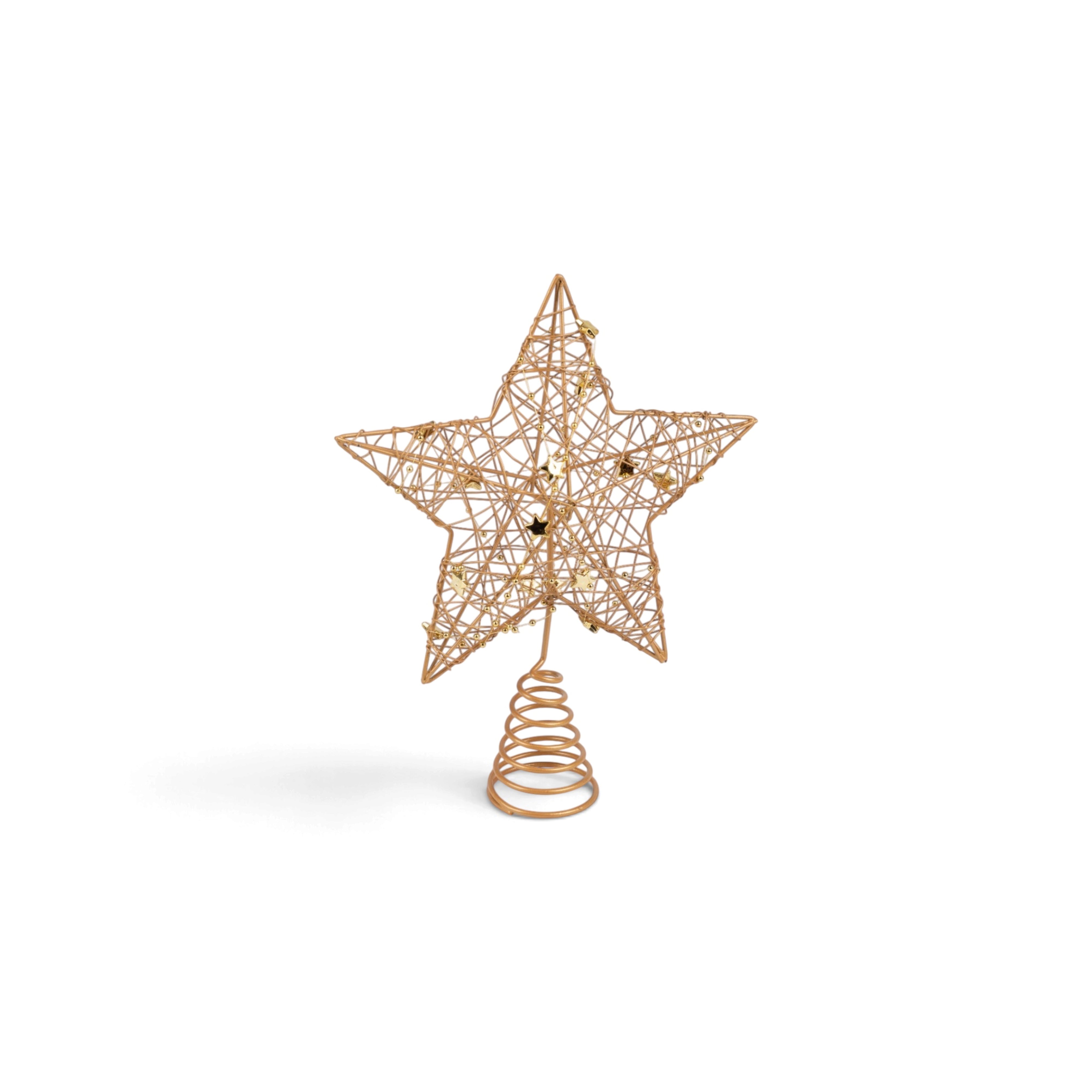 Tree Star with Mini Stars Deco - Gold