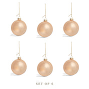 Glass Christmas Ball - Amber - Urban Home