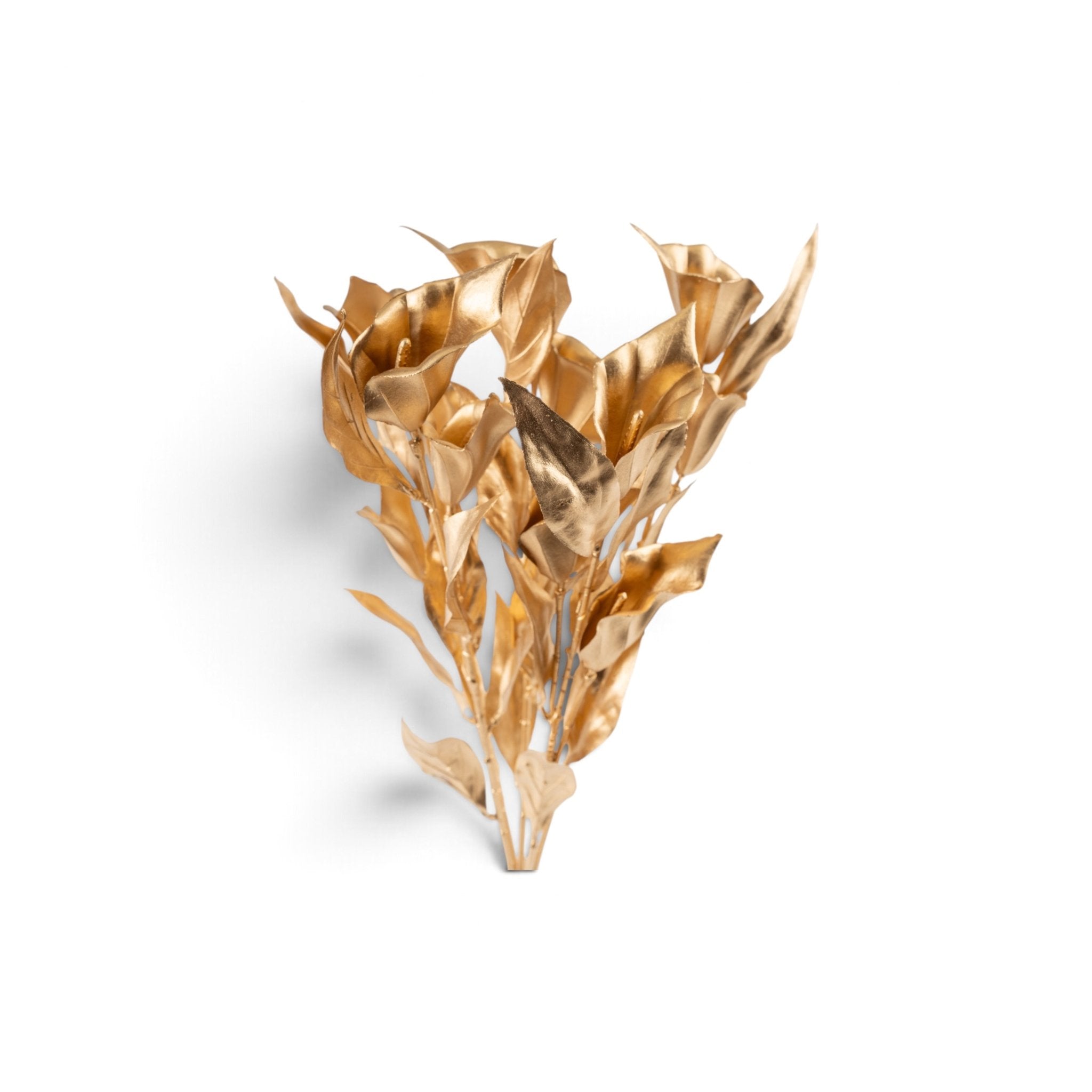 Long Leaf Spray - Gold