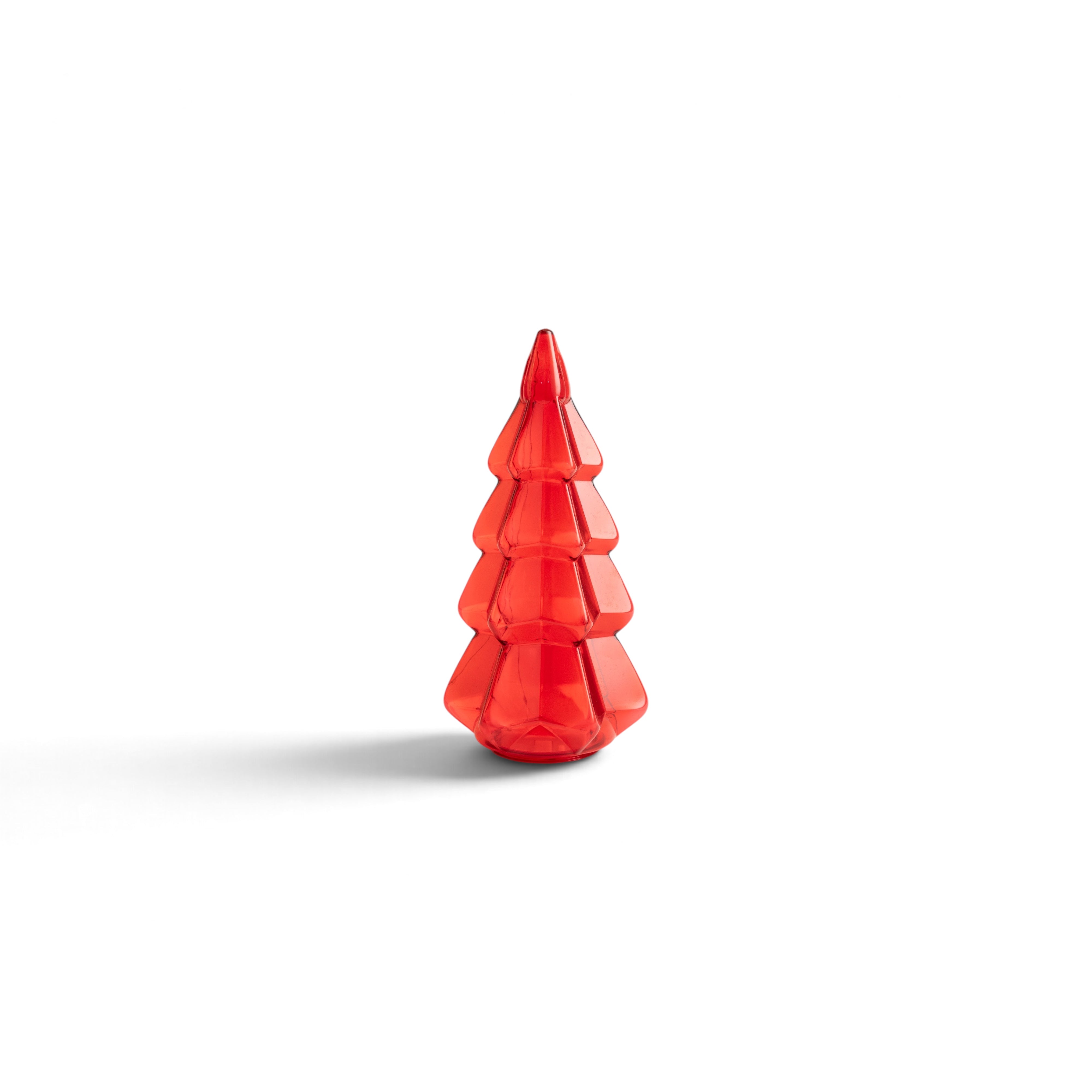 Ribbed Plastic Tree with Light