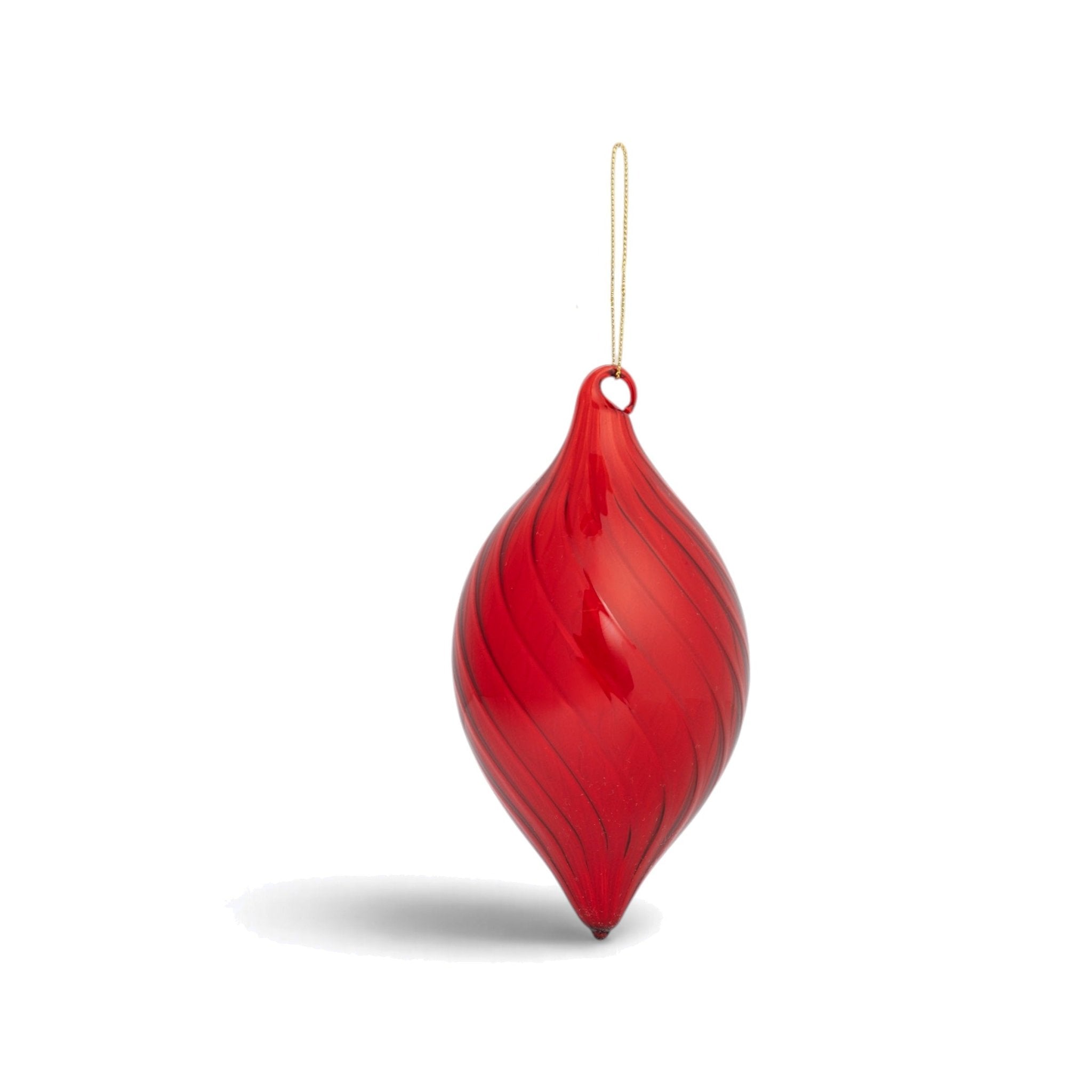 Glass Drop Ornament - Burgundy - Urban Home