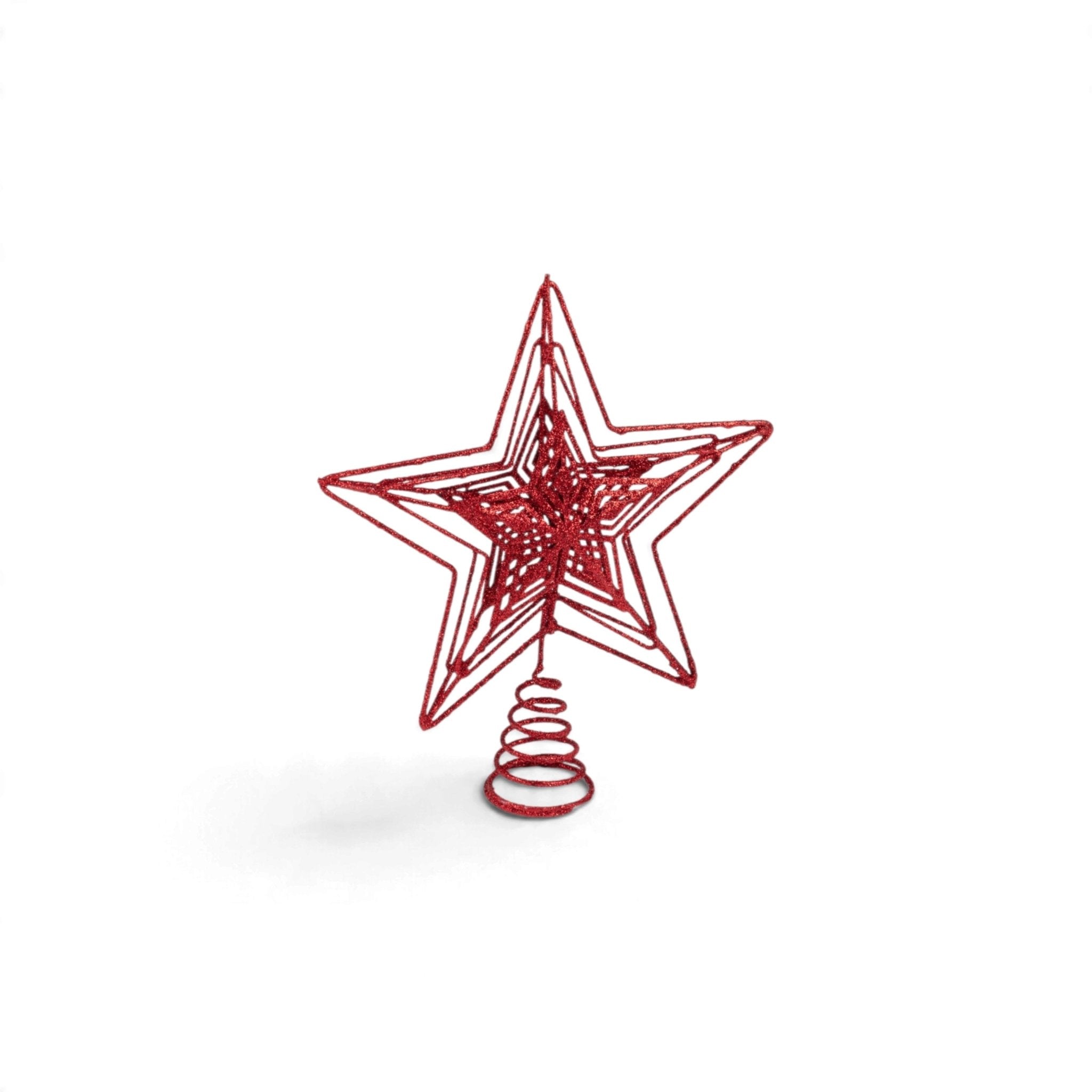 Classic Tree Star in a Box - Red