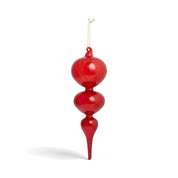 Glass Finial Ornament - Burgundy - Urban Home