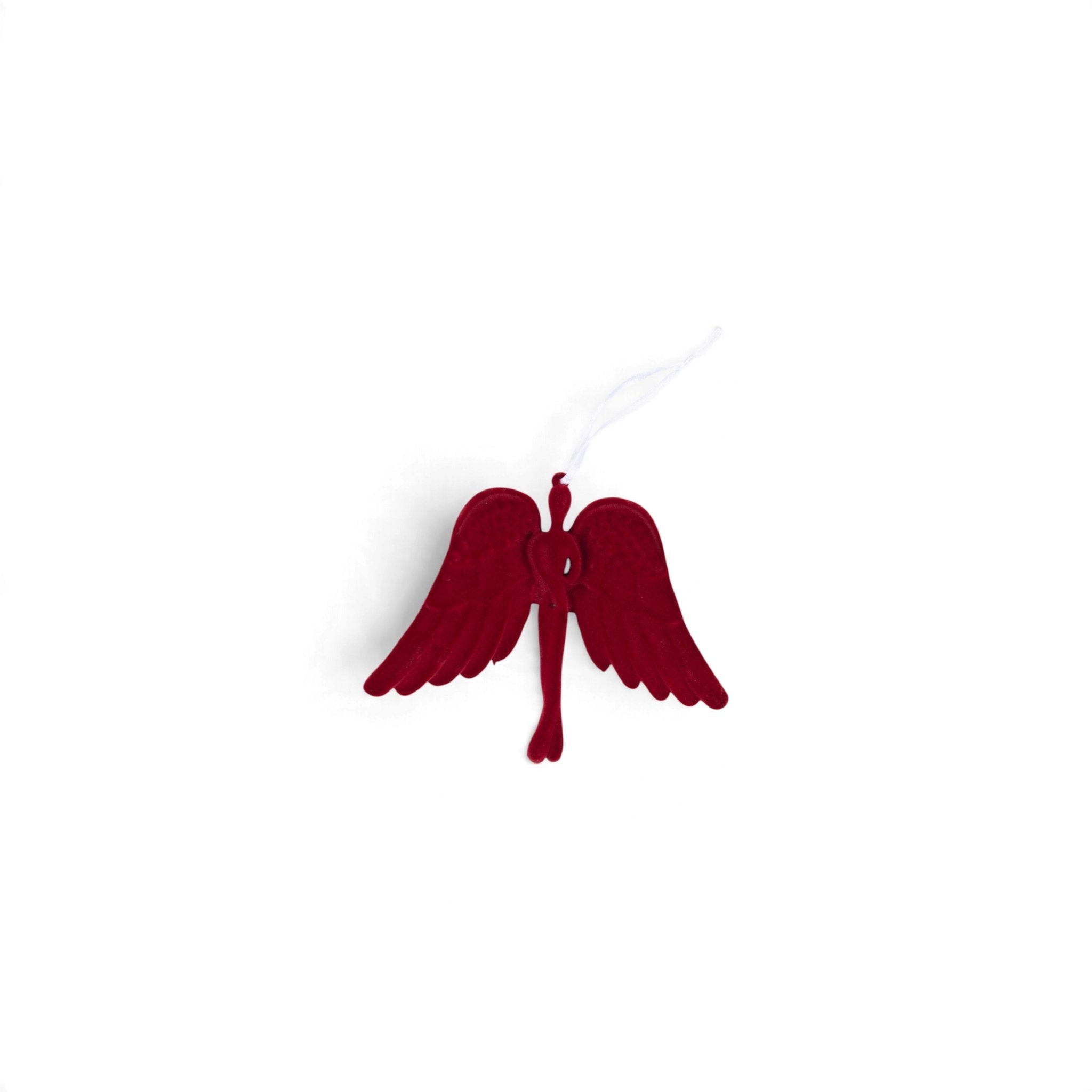Velvet Angel Wings Ornament - Urban Home