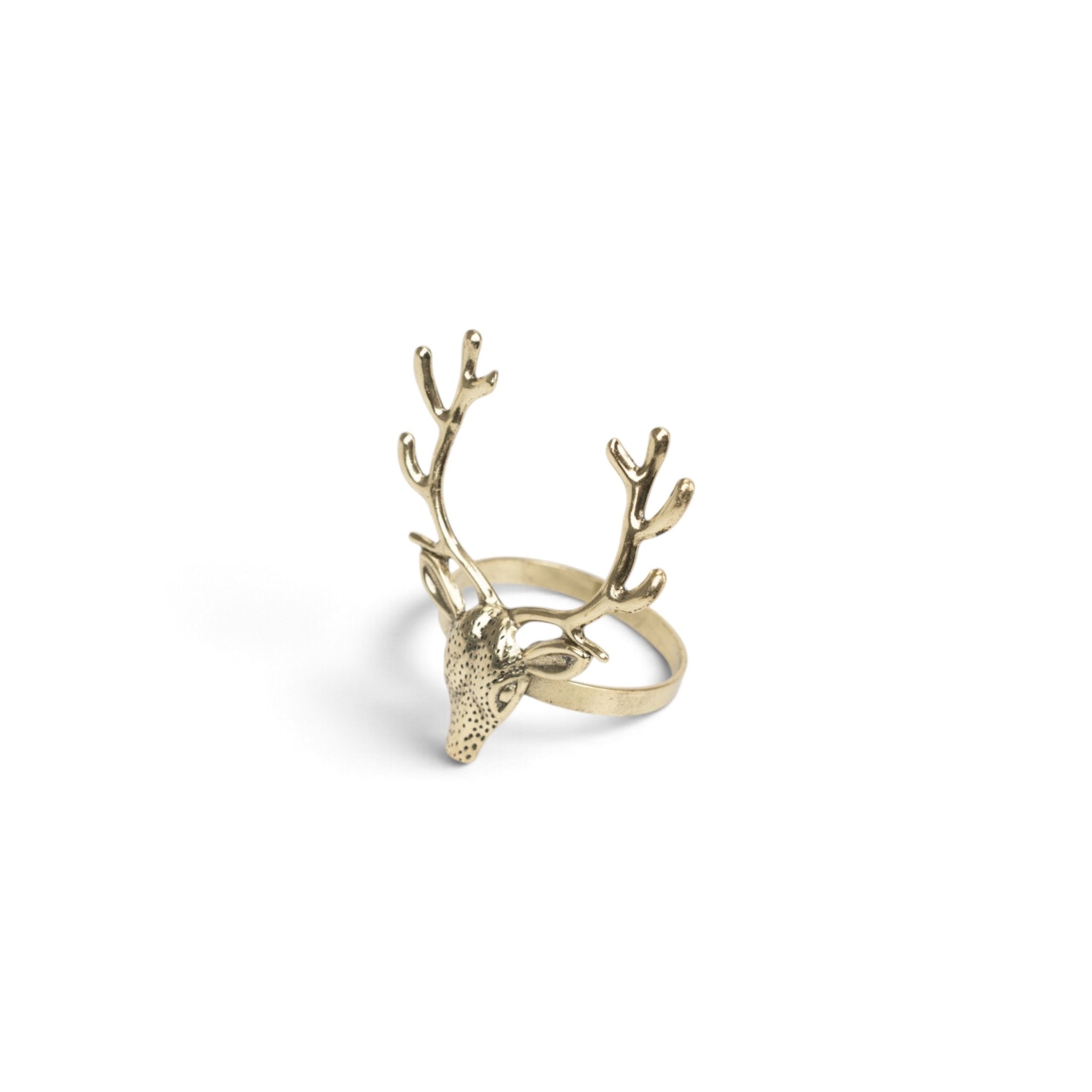 Gold Leaf Napkin Ring - Urban Home