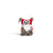 Plush Owl with Red Knitted Hat - 12*7*18
