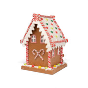 Candy Roof Gingerbread House with LED Light