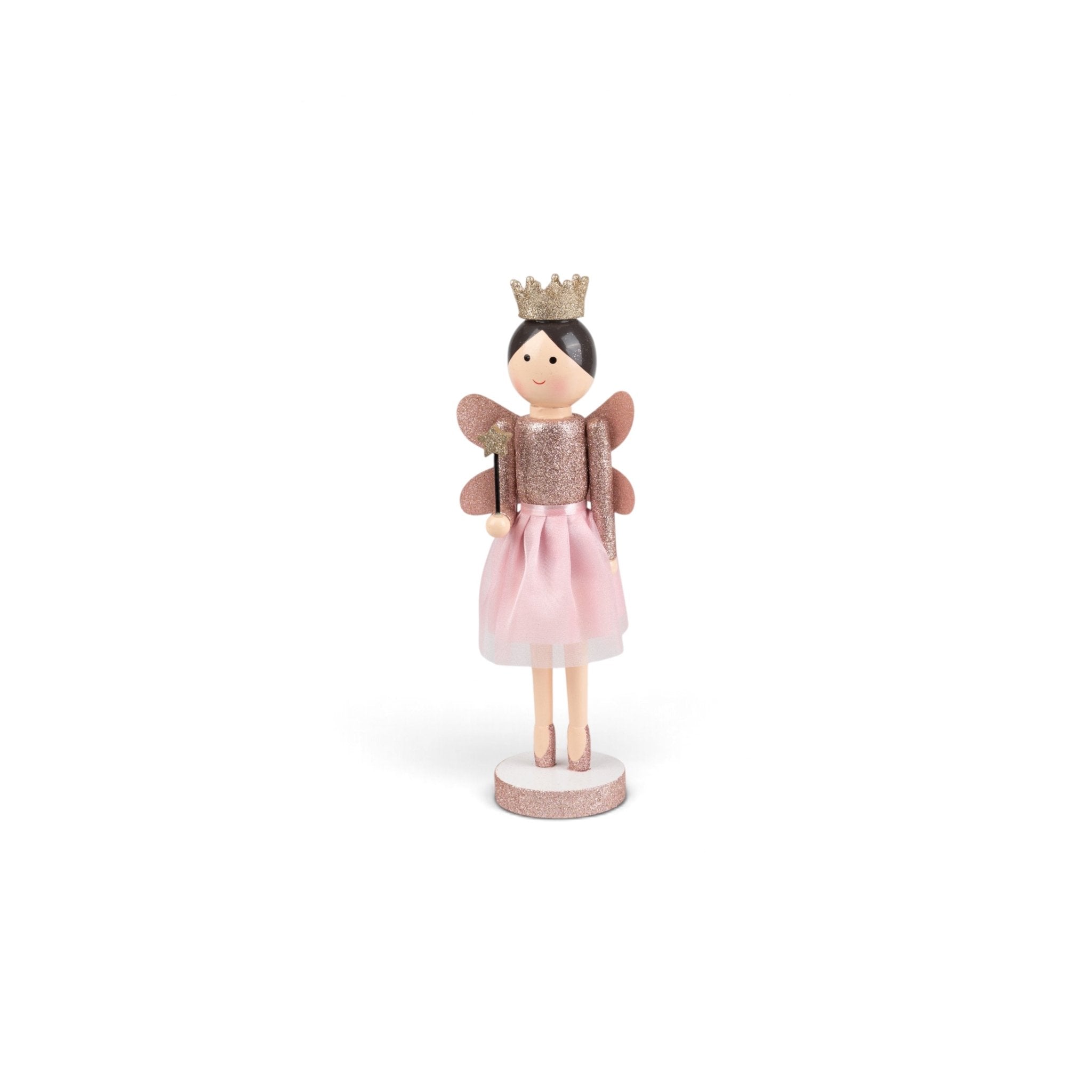 Wooden Angel Pink & White - Urban Home