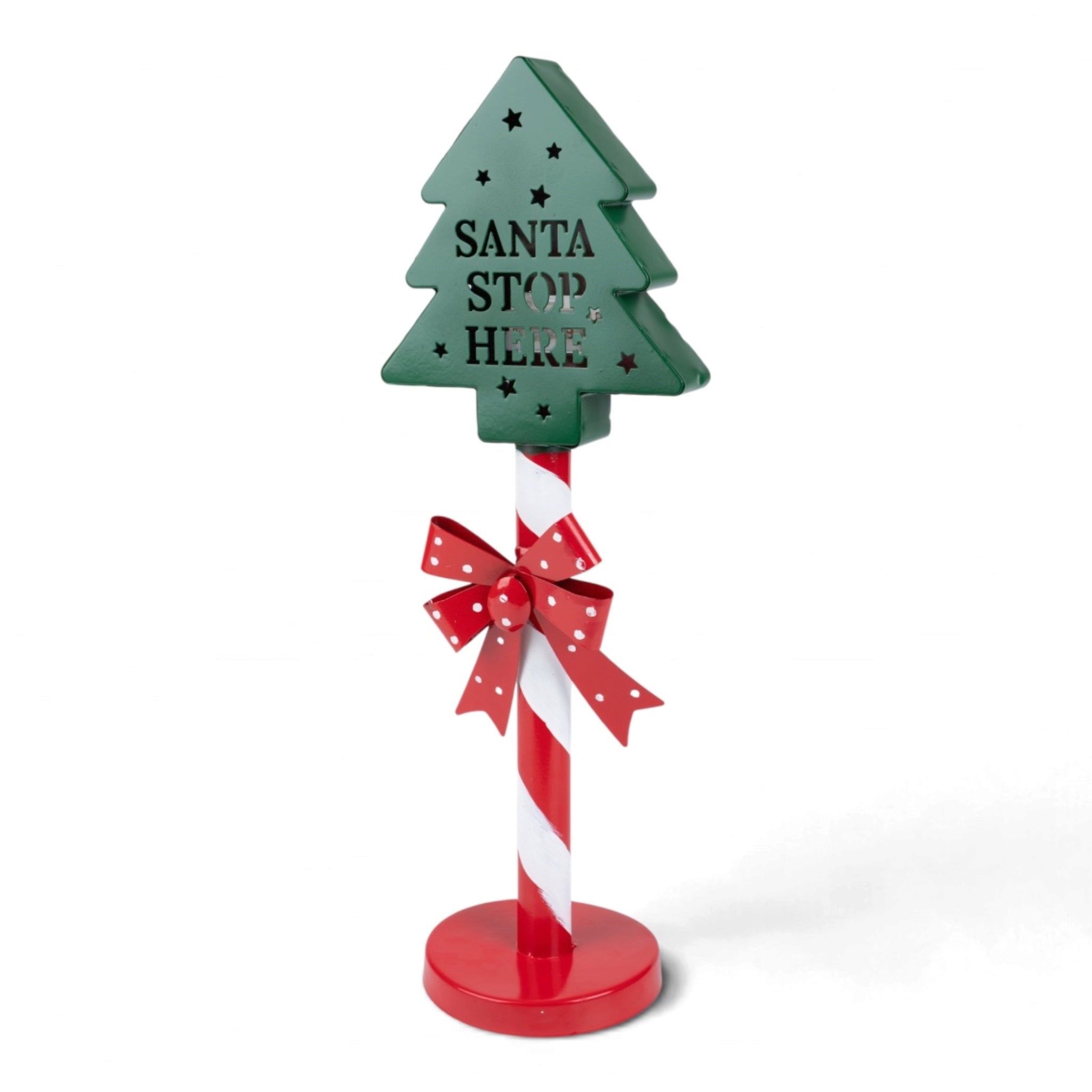Metallic Christmas Tree Stand