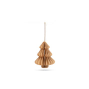Paper Fan Ornament - Burgundy