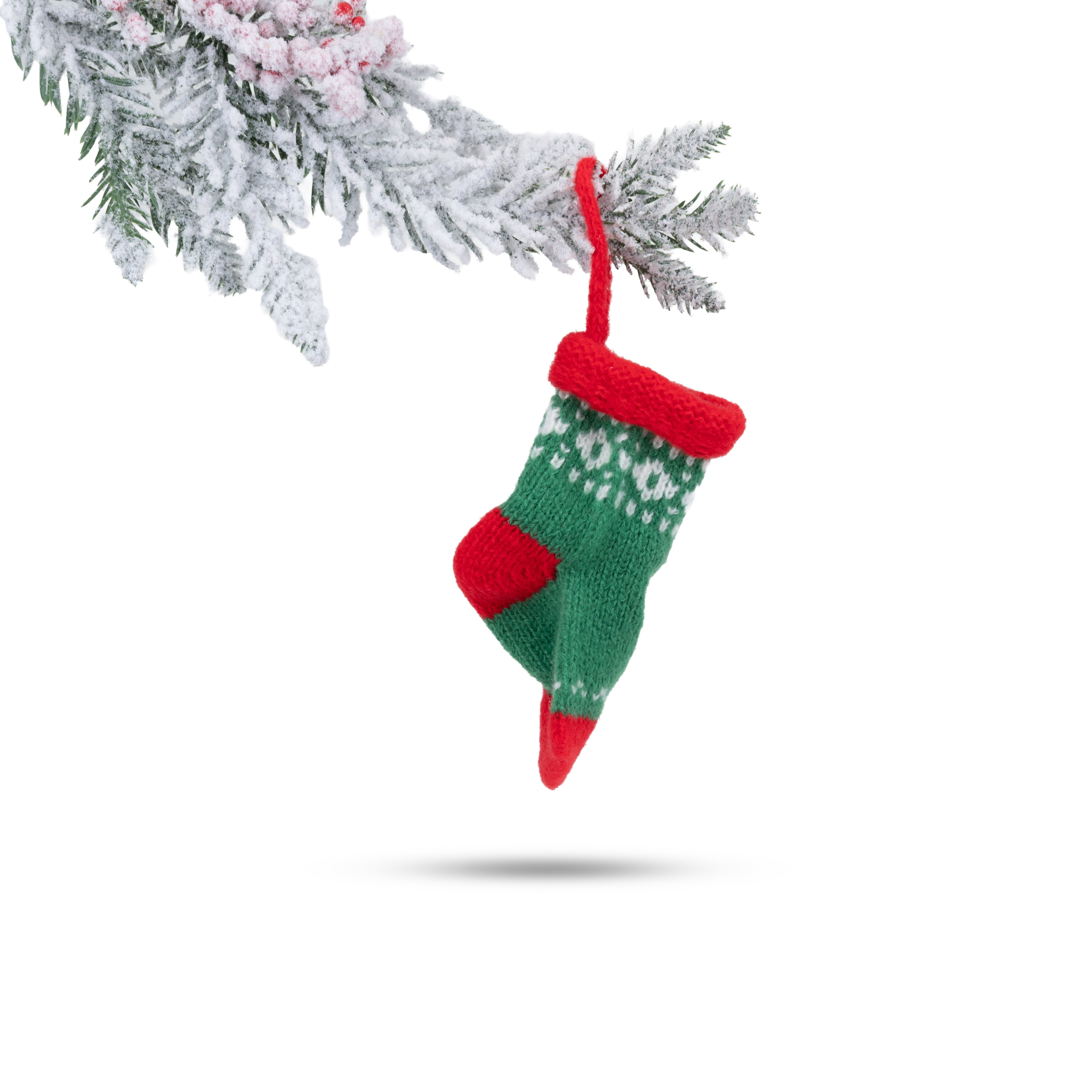 Knitted Christmas Socks