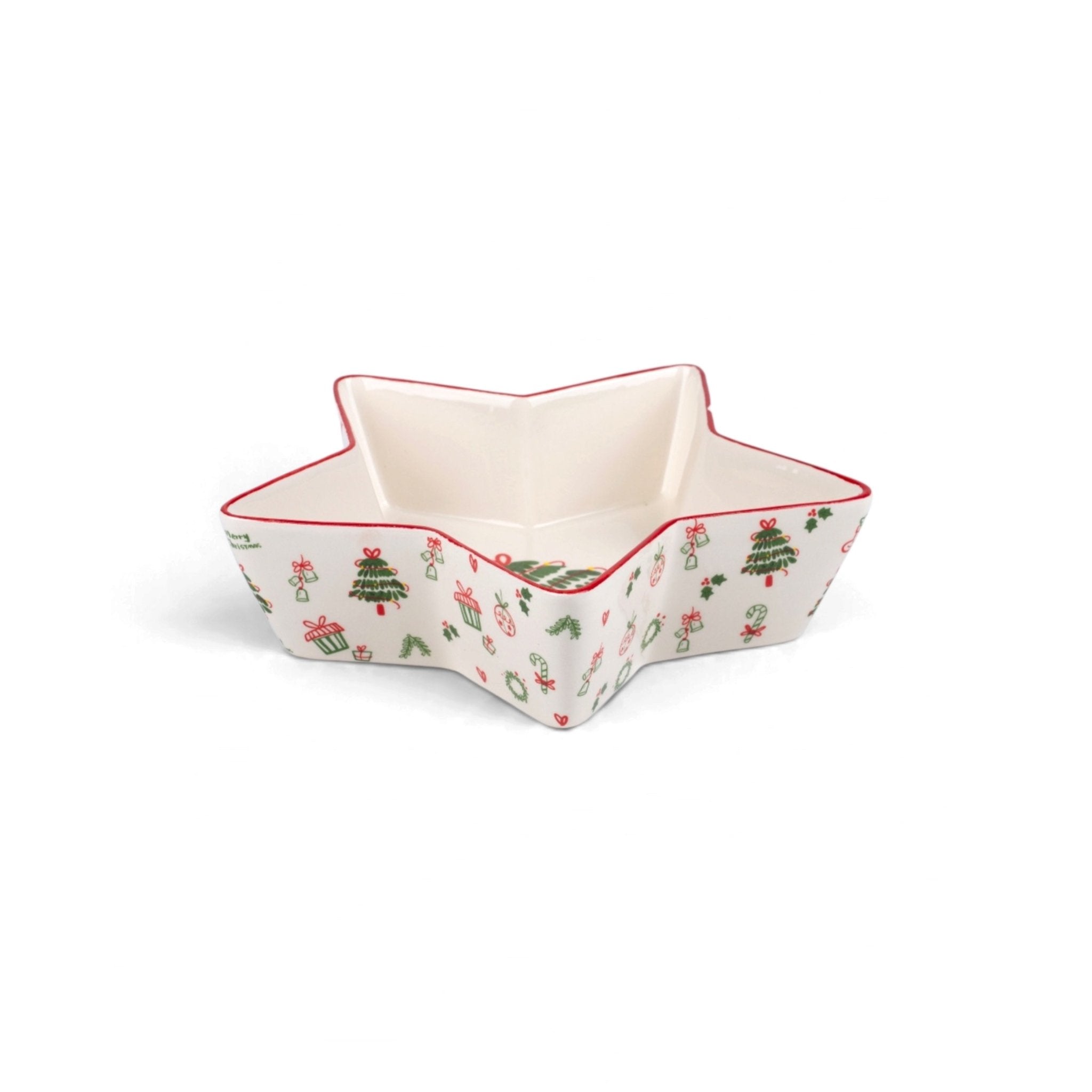 Star Shaped Christmas Plate - Urban Home