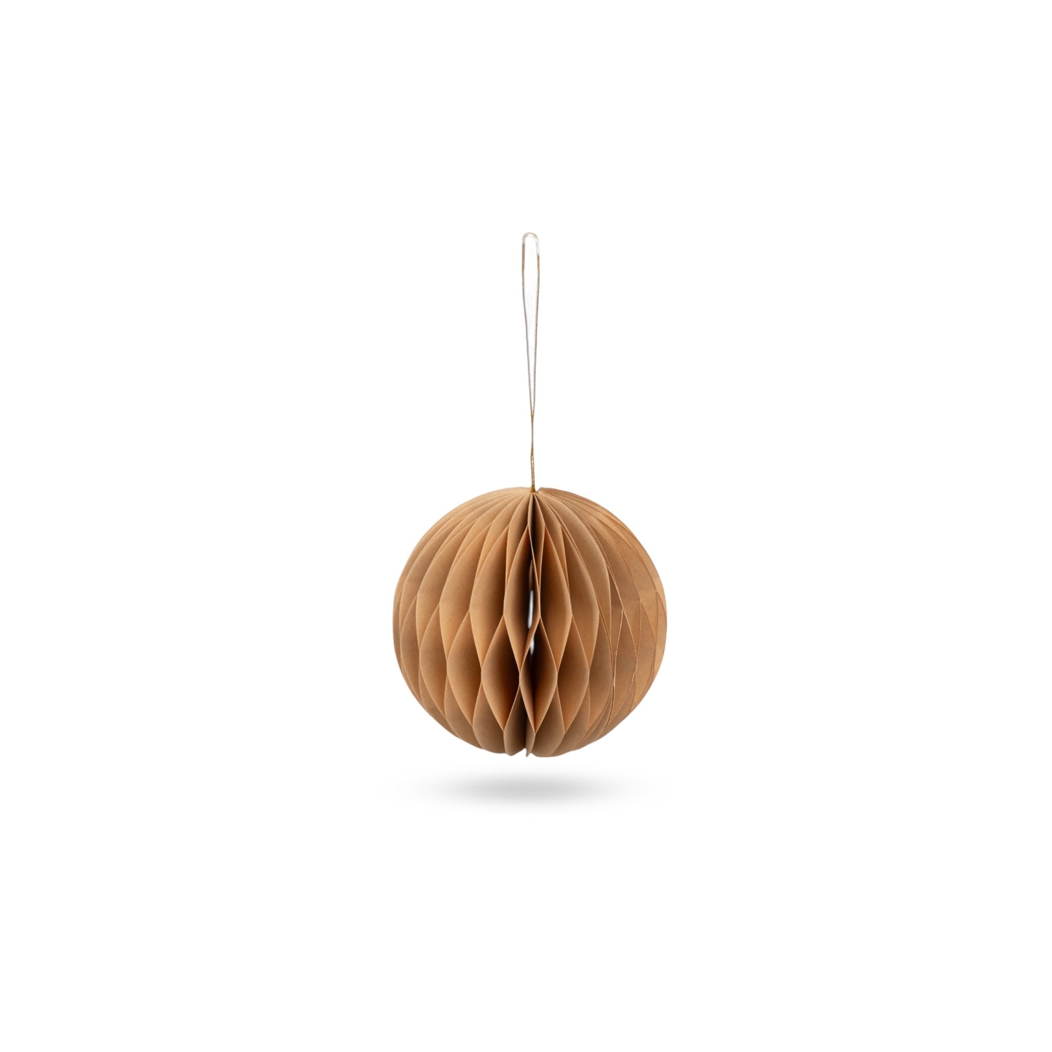 Honeycomb Paper Ball - Burgundy - Urban Home