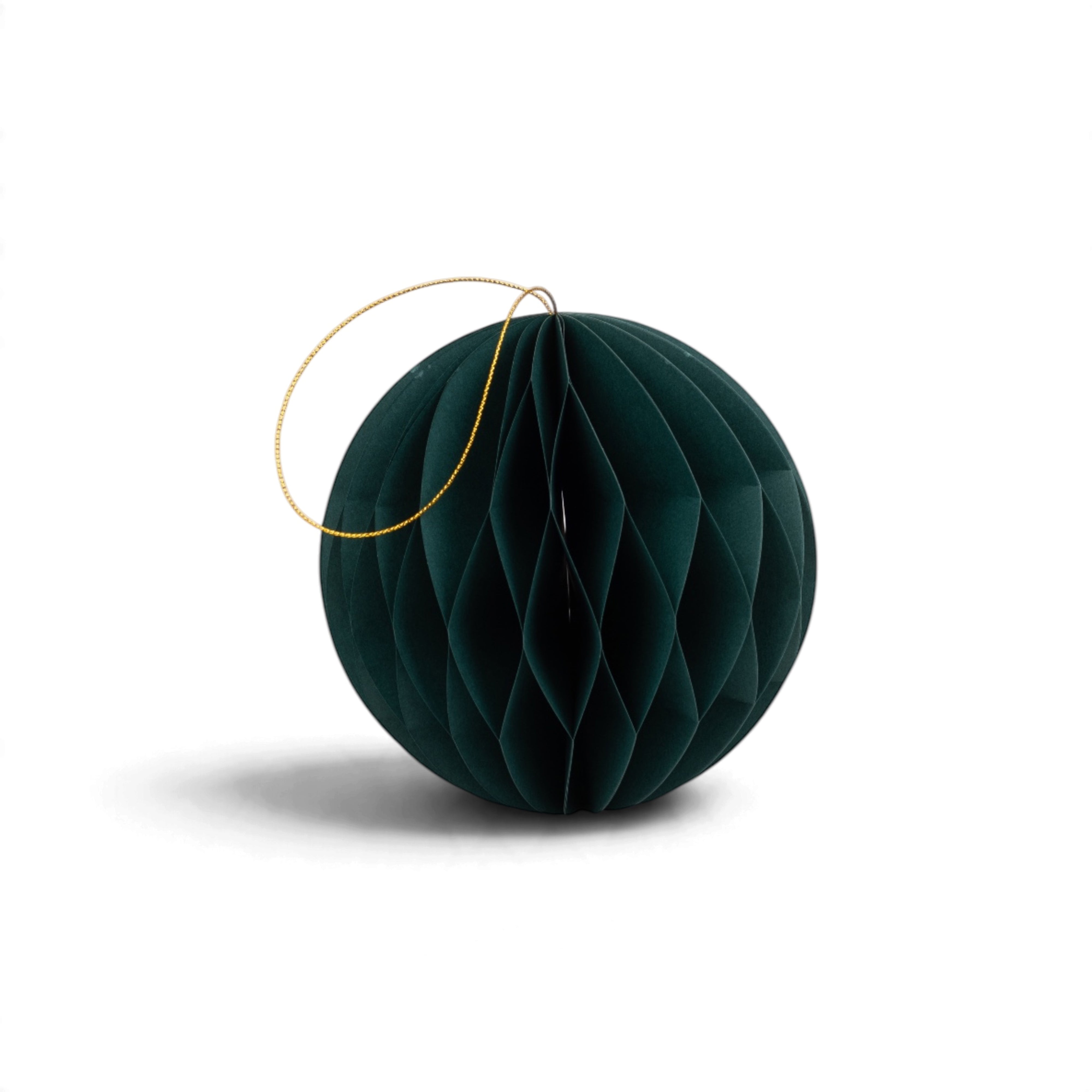 Honeycomb Paper Ball - Burgundy - 15cm