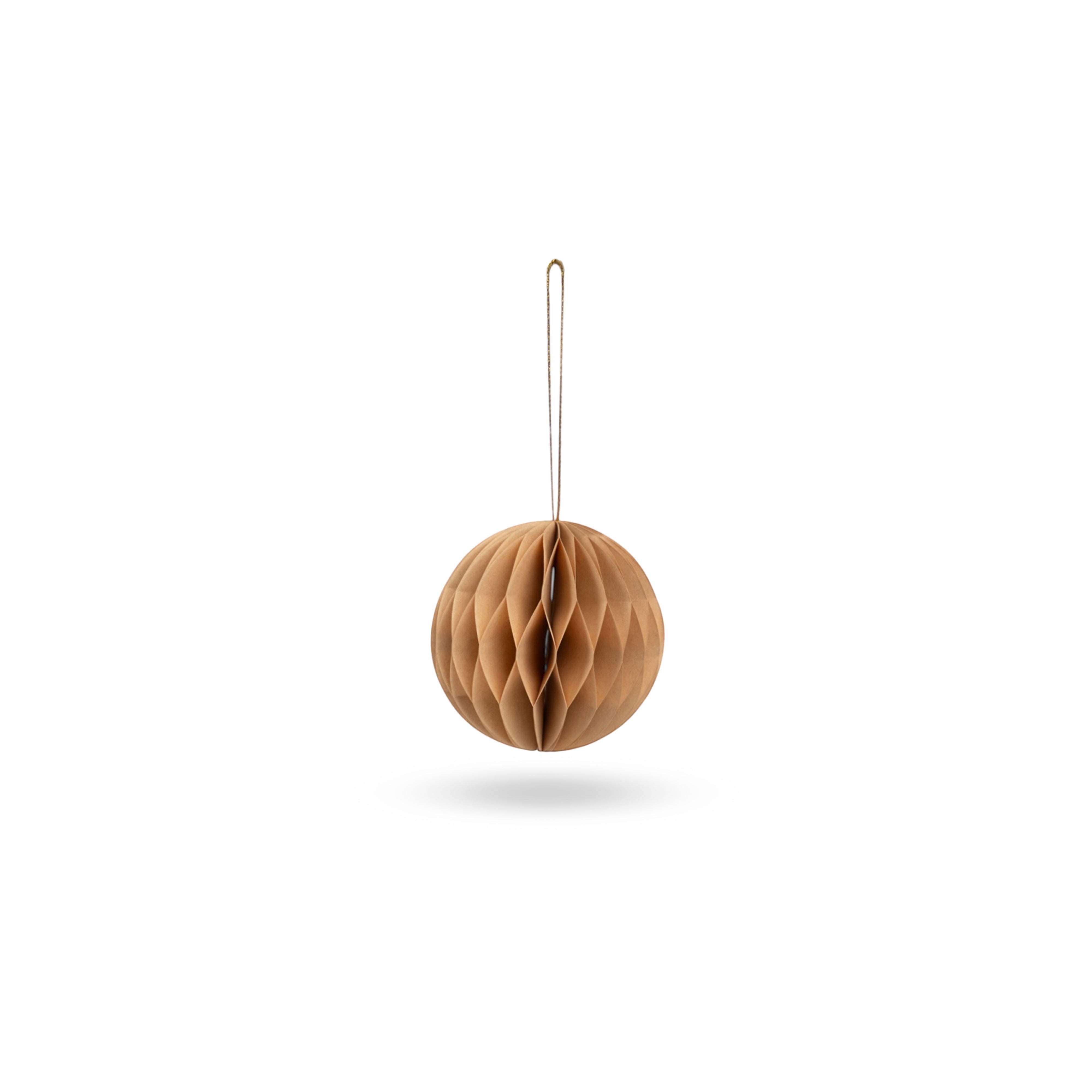 Honeycomb Paper Ball - Burgundy - 8cm