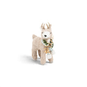 Christmas Deer with Green Scarf - Urban Home
