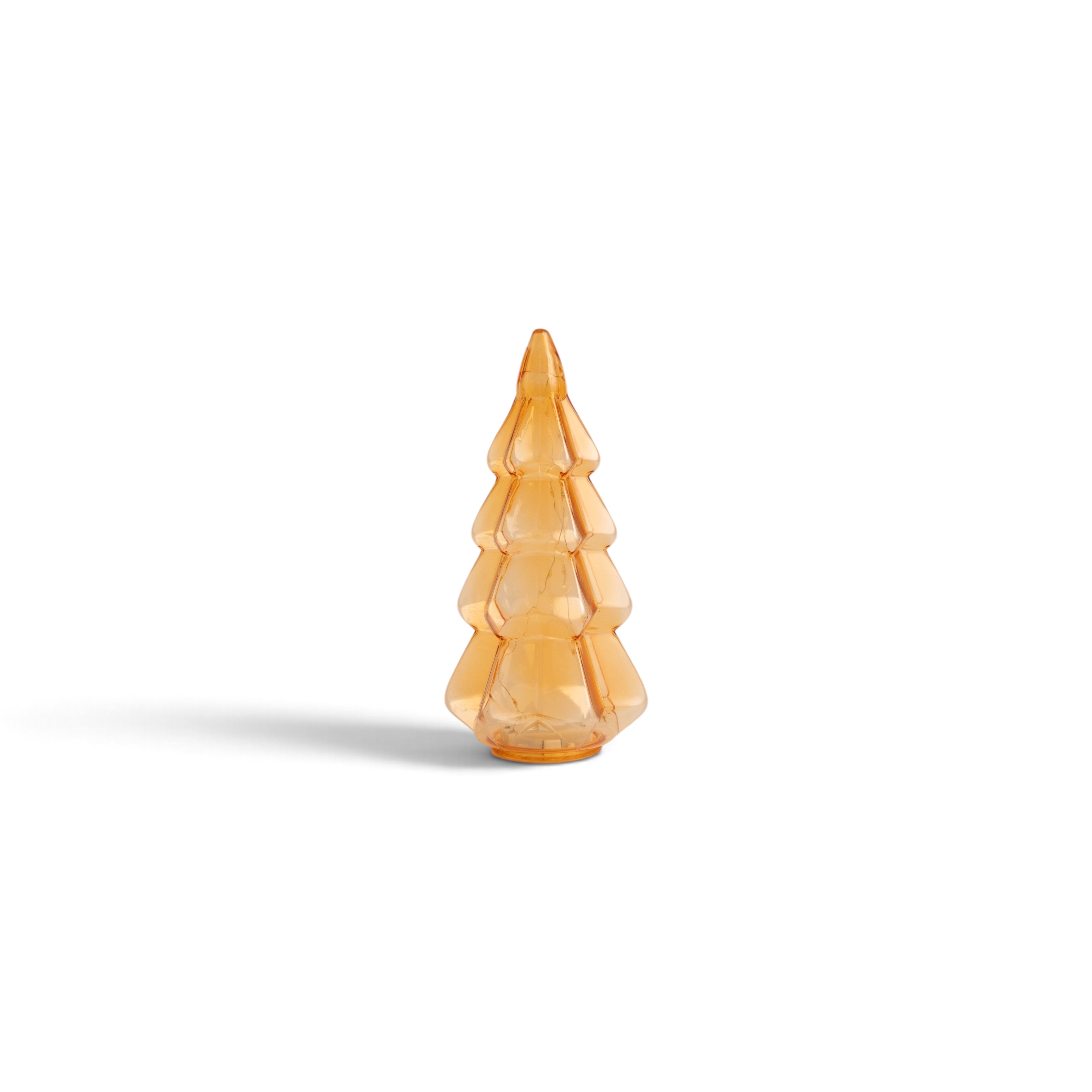 Ribbed Plastic Tree with Light
