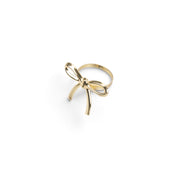 Gold Bow Napkin Ring