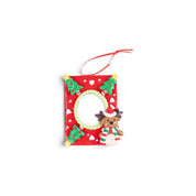 Christmas Photo Frame Ornament Set of 3