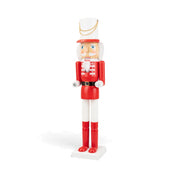 Nutcracker with Photo Stand - Red & White