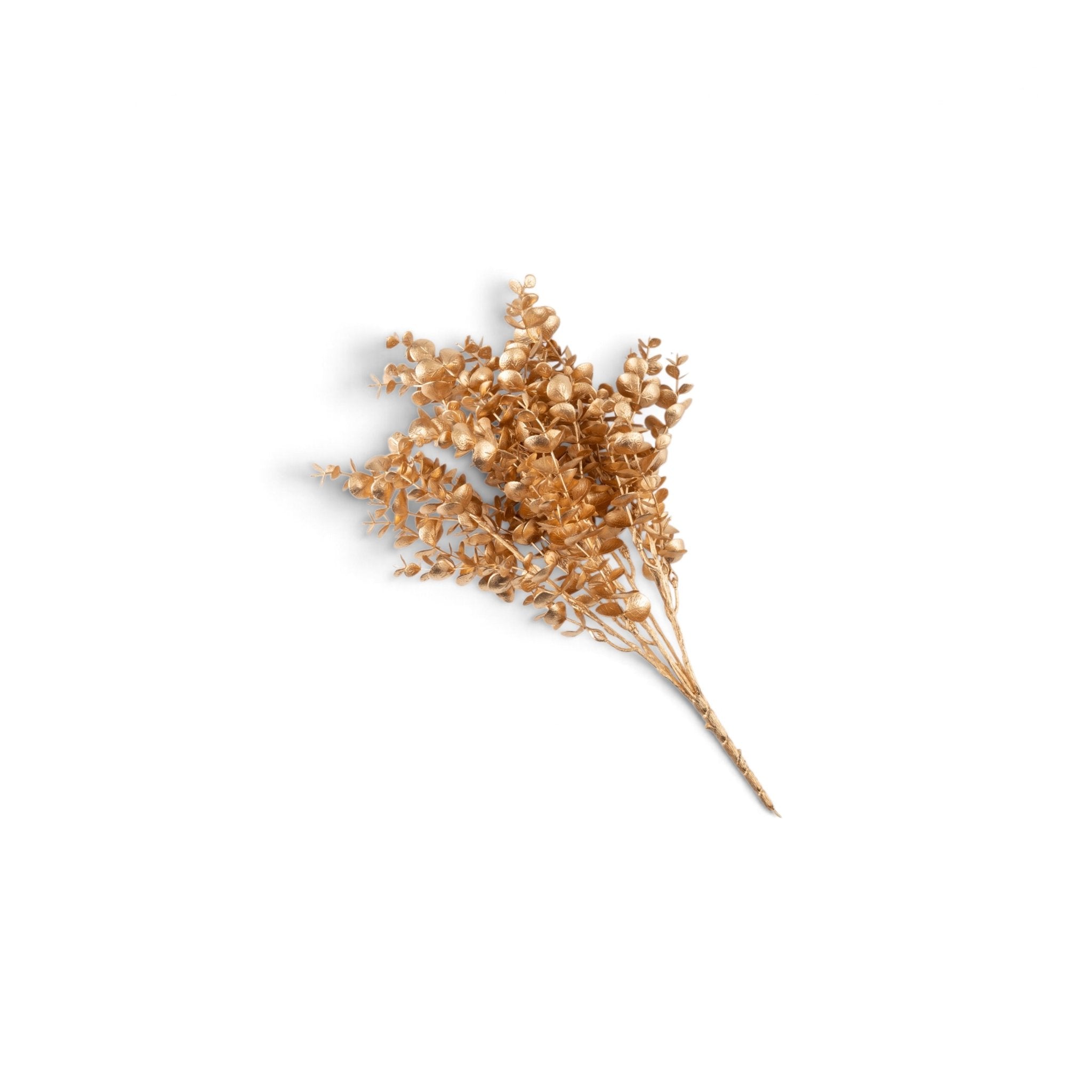 Glitter Berry & Eucalyptus Spray - Gold