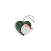 Wooden Tree Display with Hanging Ornaments - Snowman
