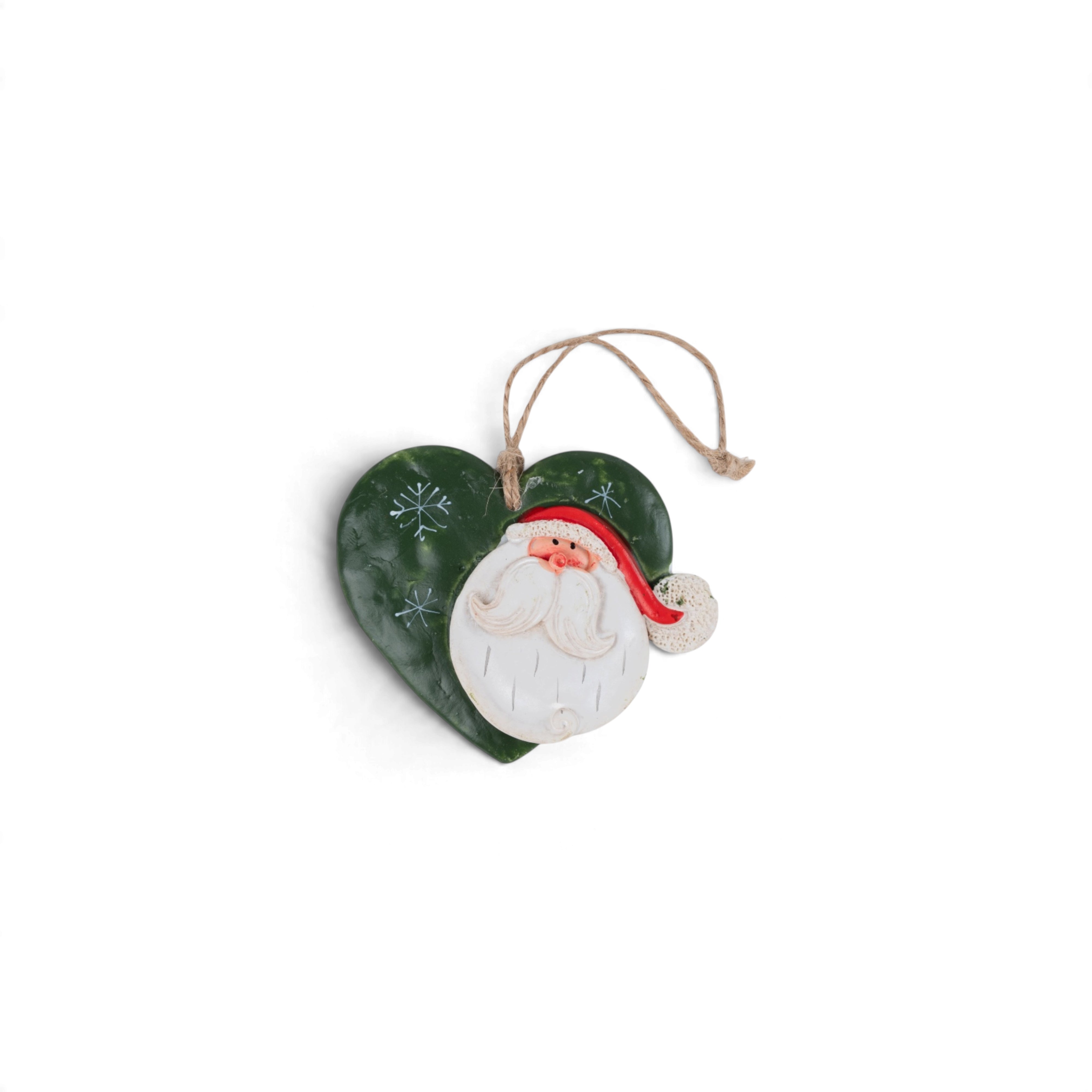 Wooden Tree Display with Hanging Ornaments - Snowman