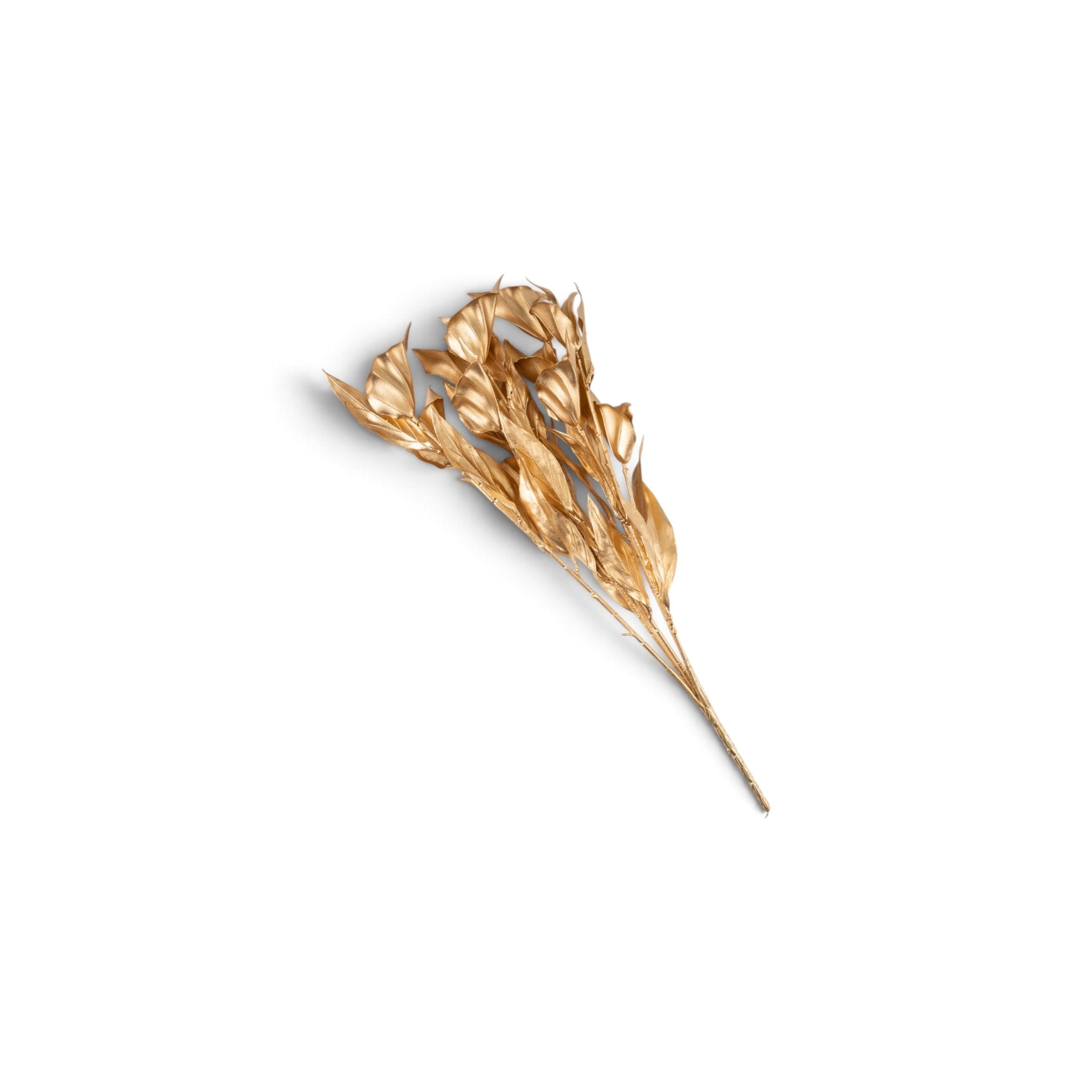 Long Leaf Spray - Gold