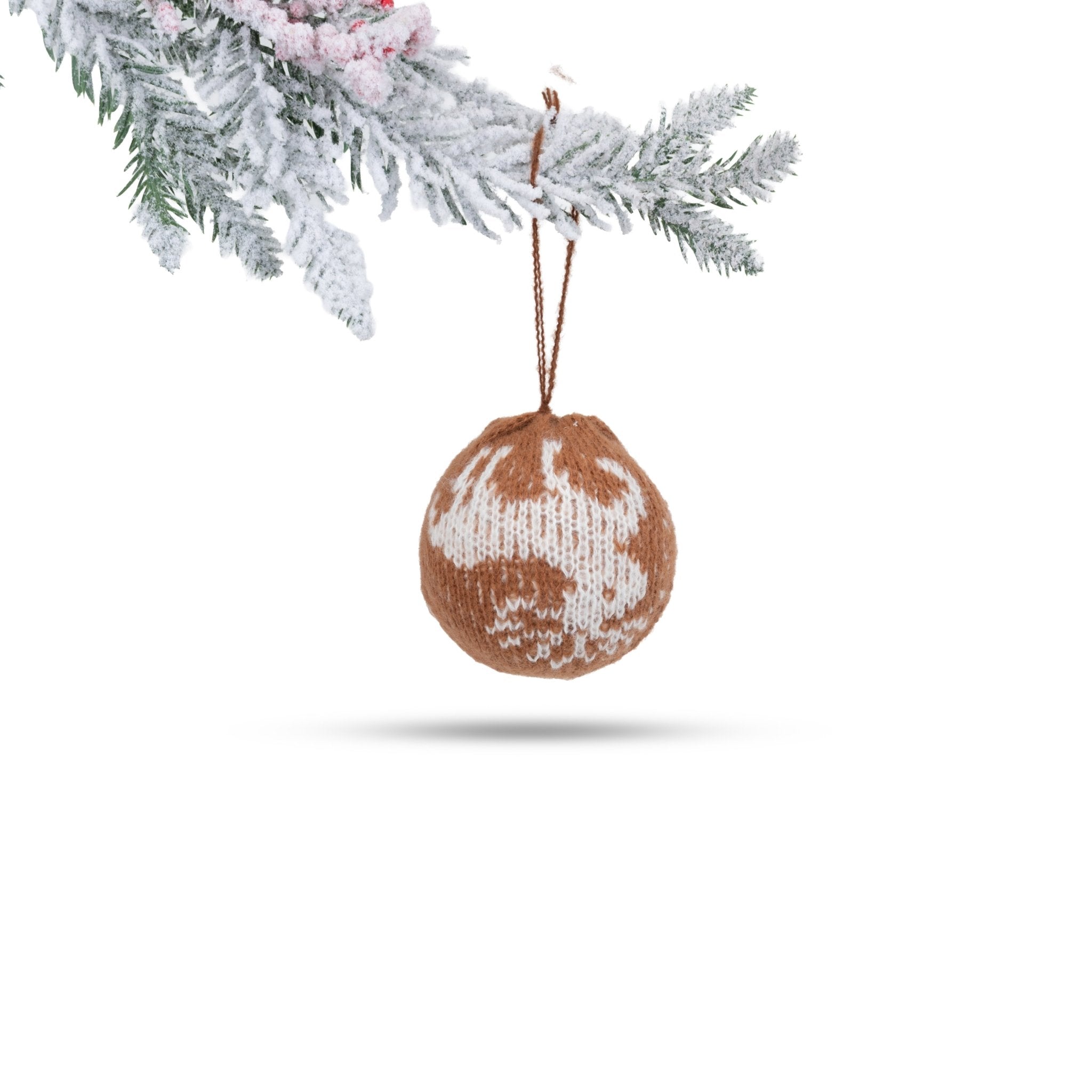 Knitted Christmas Balls