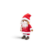 Plush Santa Dog Holding a Teddy Bear - 18*11*42
