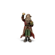 Victorian Santa with Bell & Gift Figurine