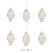 Christmas Ornaments Mix - White & Champagne - Urban Home