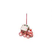 Candy Train Ornament with LED Light