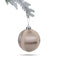 Satin Ball with Lace Band - Champagne - 12cm