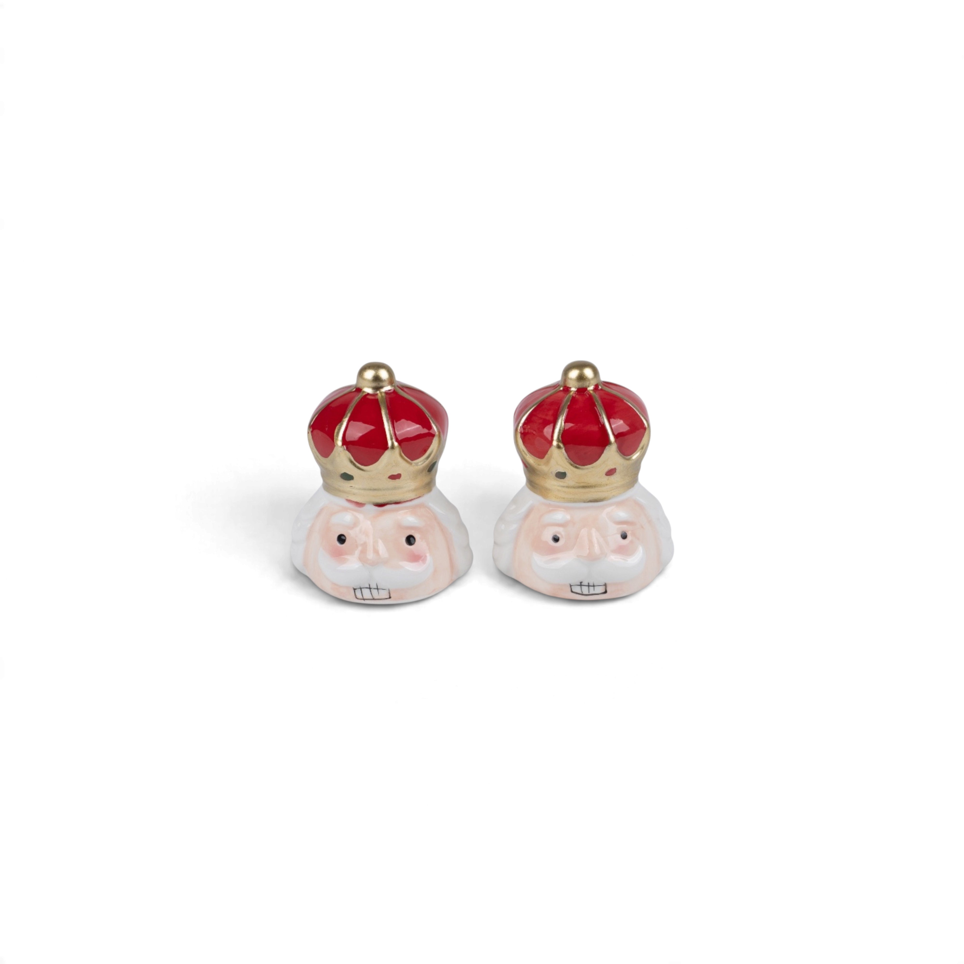 Nutcracker Head Salt &amp; Pepper Set