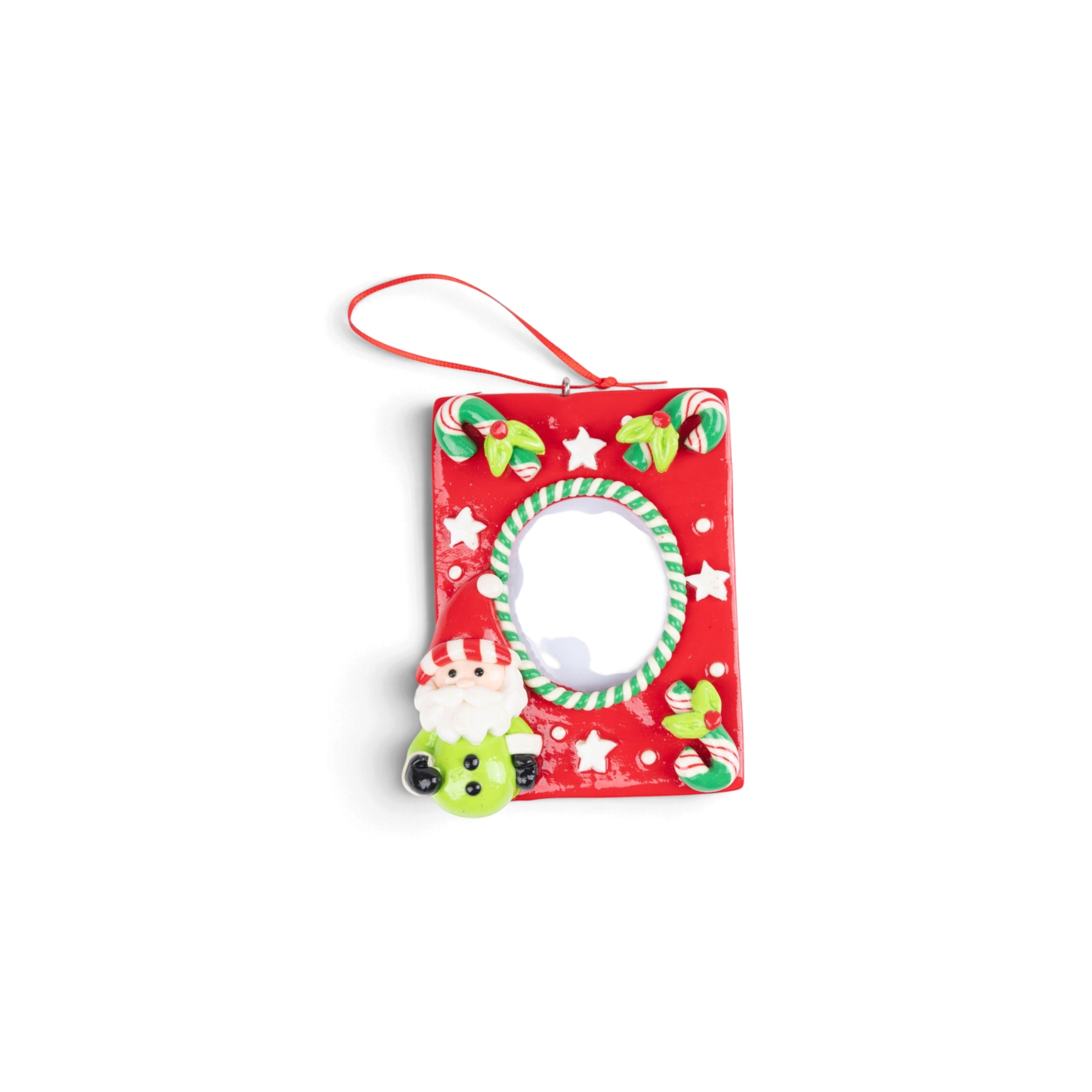 Christmas Photo Frame Ornament Set of 3