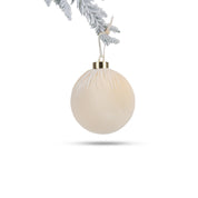 Velvet Christmas Ball - Champagne