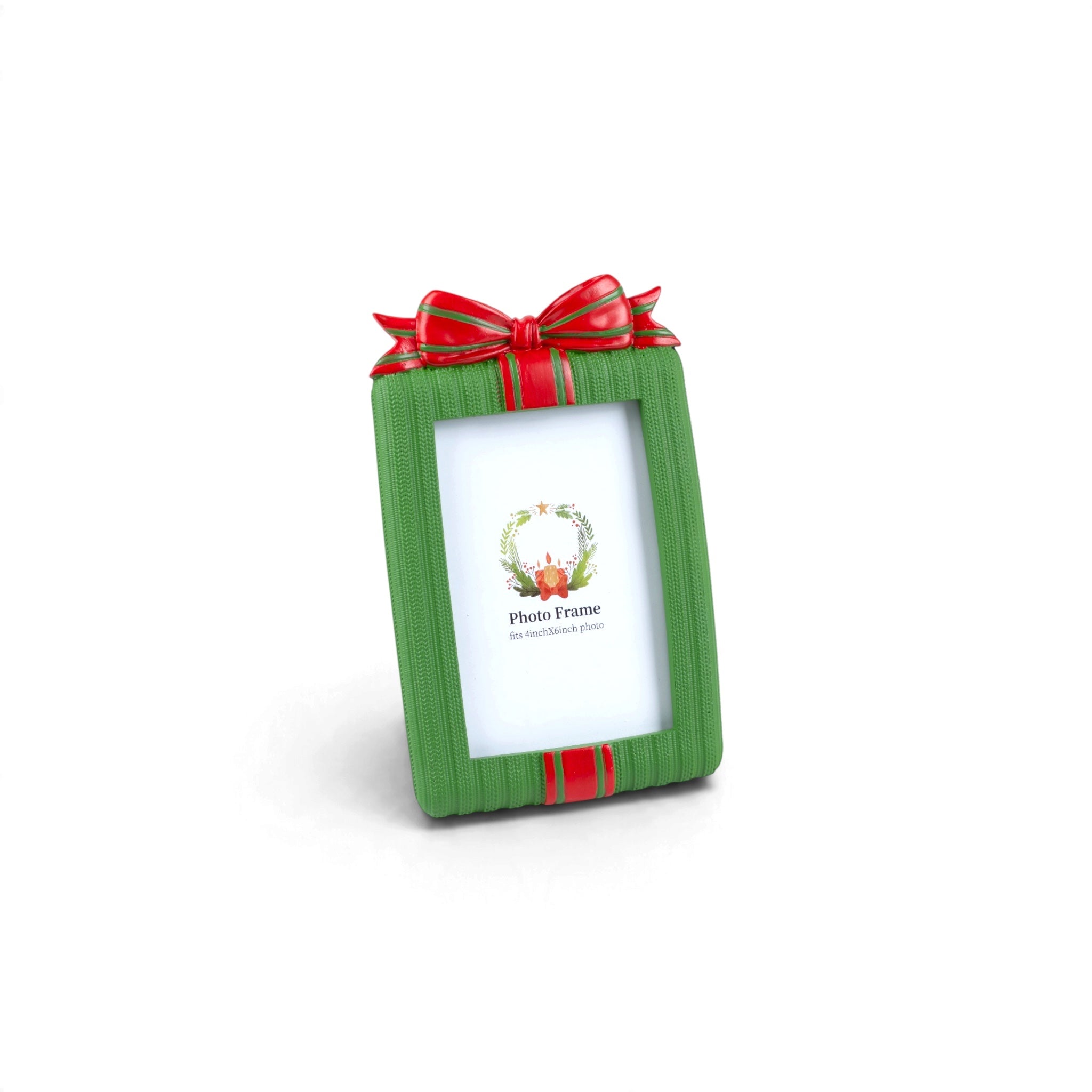 Gift Box Photo Frame - Green